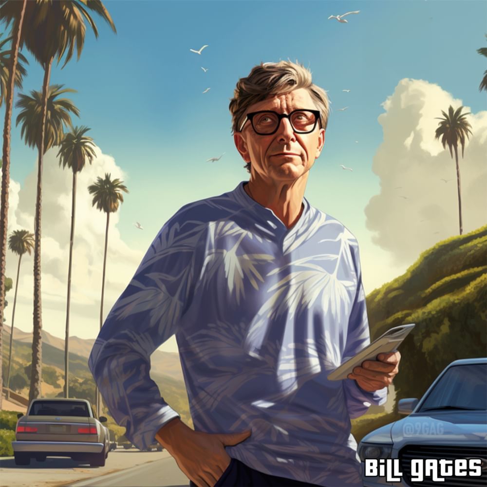 Bill Gates GTA 5 style