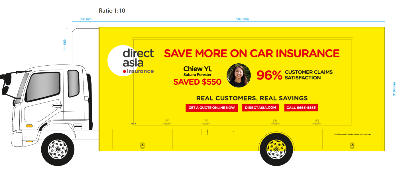 DirectAsia - Truck Ad